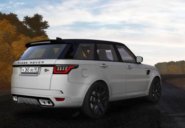 Мод Range Rover Sport SVR версия 27.01.22 для City Car Driving (v1.5.9, 1.5.9.2)