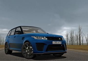 Мод Range Rover Sport SVR версия 27.01.22 для City Car Driving (v1.5.9, 1.5.9.2)
