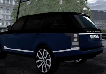 Мод Range Rover SVA версия 1.0 для City Car Driving (v1.5.8)