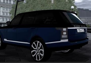 Мод Range Rover SVA версия 31.05.21 для City Car Driving (v1.5.9, 1.5.9.2)