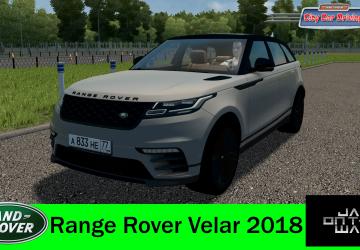 Мод Range Rover Velar 2018 версия 20.02.2021 для City Car Driving (v1.5.9.2)