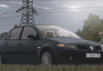 Мод Renault Megane 2.0i версия 09.01.20 для City Car Driving (v1.5.8, 1.5.9)