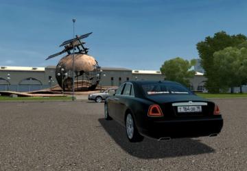 Мод Rolls-Royce Ghost версия 06.06.20 для City Car Driving (v1.5.9.2)