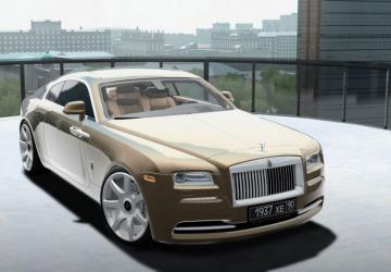 Мод Rolls Royce Wraith версия 1.0 для City Car Driving (v1.5.7 - 1.5.8)