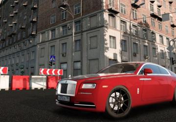 Мод Rolls Royce Wraith версия 1.0 для City Car Driving (v1.5.7 - 1.5.8)