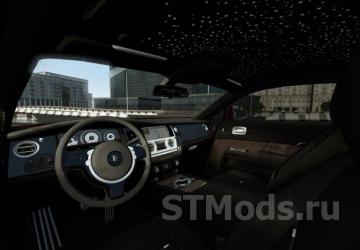 Мод Rolls Royce Wraith версия 02.10.2021 для City Car Driving (v1.5.9 - 1.5.9.2)