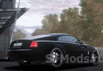 Мод Rolls Royce Wraith версия 02.10.2021 для City Car Driving (v1.5.9 - 1.5.9.2)