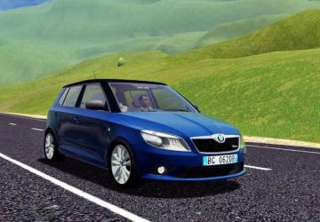 Мод Skoda Fabia RS 2010 Hatchback версия 30.05.21 для City Car Driving (v1.5.9, 1.5.9.2)