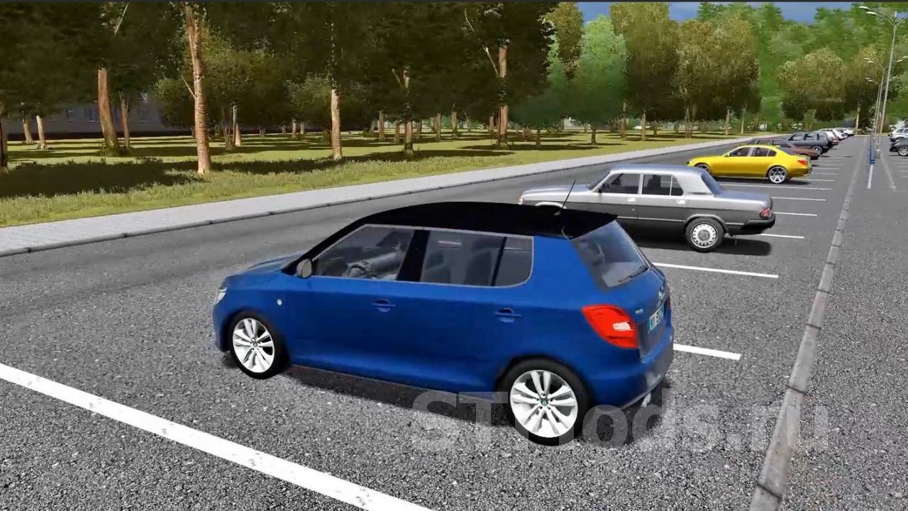 Скачать мод Skoda Fabia RS 2010 Hatchback версия 30.05.21 для City Car  Driving (v1.5.9, 1.5.9.2)