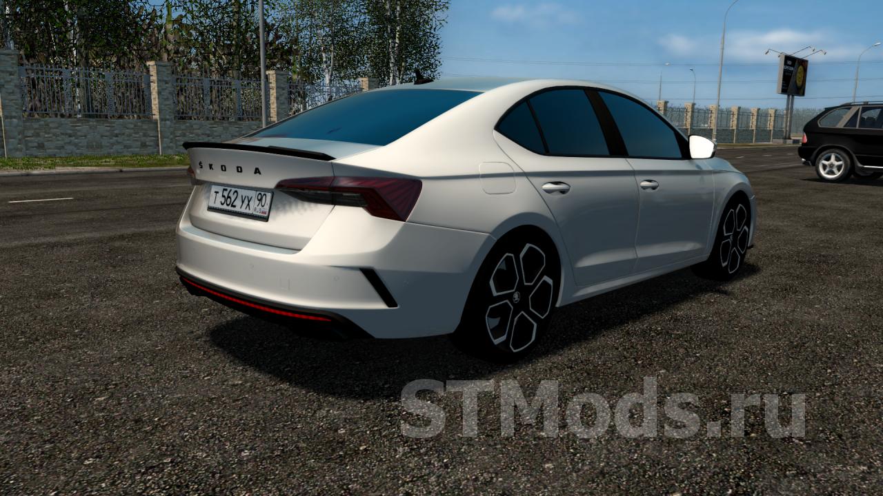 Скачать мод Skoda Octavia 2020 1.4 TSI версия 27.02.2022 для City Car  Driving (v1.5.9.2)