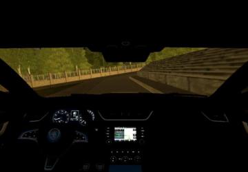 Мод Skoda Octavia RS 2017 (Sound) версия 14.08.20 для City Car Driving (v1.5.9.2)