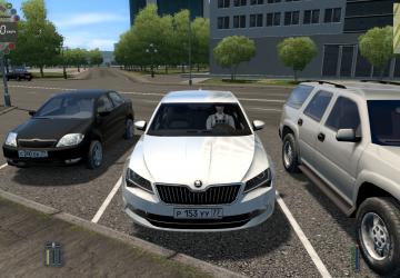 Мод Skoda Superb для City Car Driving (v1.5.7)