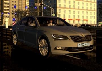 Мод Skoda Superb версия 12.12.21 для City Car Driving (v1.5.9.2)