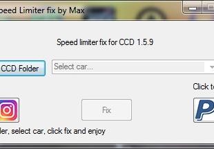 Мод Speed Limiter Fix by Max (EN/RU) версия 1.0 для City Car Driving (v1.5.9)