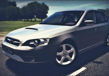 Мод Subaru Legacy 2005 версия 02.02.22 для City Car Driving (v1.5.9, 1.5.9.2)