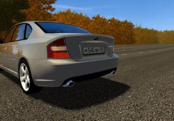 Мод Subaru Legacy 2005 версия 02.02.22 для City Car Driving (v1.5.9, 1.5.9.2)