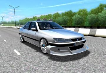 Мод Taxi Marseille Peugeot 406 версия 1.0 для City Car Driving (v1.5.8, 1.5.7)