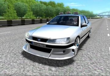 Мод Taxi Marseille Peugeot 406 версия 21.02.20 для City Car Driving (v1.5.9)