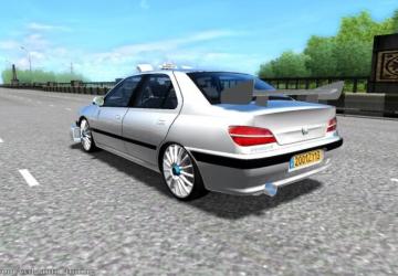 Мод Taxi Marseille Peugeot 406 версия 21.02.20 для City Car Driving (v1.5.9)