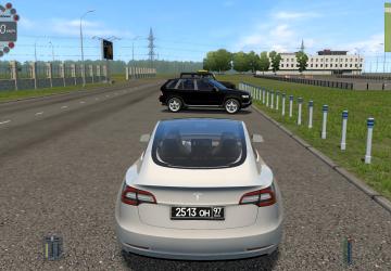 Мод Tesla Model 3 2018 для City Car Driving (v1.5.8)