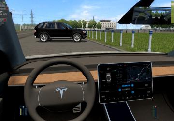 Мод Tesla Model 3 2018 для City Car Driving (v1.5.8)