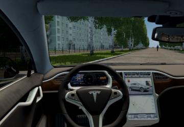 Мод Tesla Model S версия 06.09.20 для City Car Driving (v1.5.9.2)