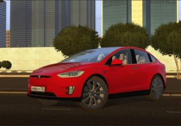 Мод Tesla Model X 2017 версия 23.10.20 для City Car Driving (v1.5.9, 1.5.9.2)