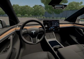 Мод Tesla Model Y 2021 версия 1.0 для City Car Driving (v1.5.9.2)