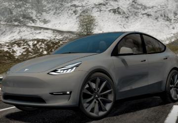 Мод Tesla Model Y 2021 версия 1.0 для City Car Driving (v1.5.9.2)