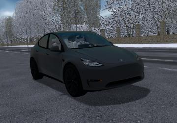 Мод Tesla Model Y 2021 версия 10.11.2022 для City Car Driving (v1.5.9.2)