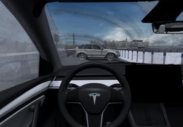 Мод Tesla Model Y 2021 версия 10.11.2022 для City Car Driving (v1.5.9.2)