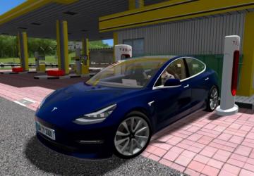 Мод Tesla Supercharger версия 03.01.2022 для City Car Driving (v1.5.9.2)