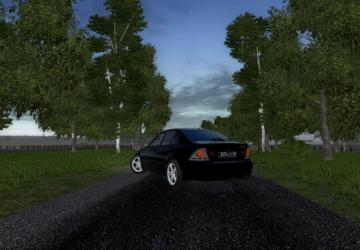 Мод Toyota Altezza версия 17.07.20 для City Car Driving (v1.5.9.2)