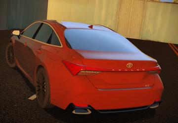 Мод Toyota Avalon 3.5 2019 версия 1.0 для City Car Driving (v1.5.7, 1.5.8)