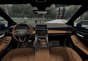 Мод Toyota Avalon 3.5 2019 версия 1.0 для City Car Driving (v1.5.7, 1.5.8)