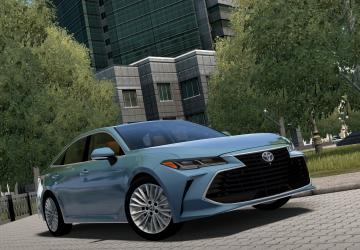 Мод Toyota Avalon 3.5 2019 версия 1.0 для City Car Driving (v1.5.7, 1.5.8)