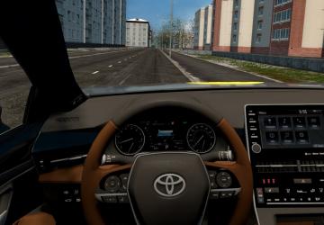 Мод Toyota Avalon 3.5 2019 (Яндекс такси) версия 29.03.2021 для City Car Driving (v1.5.9.2)