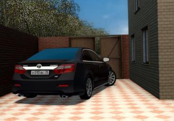 Мод Toyota Camry 2015 версия 16.02.2021 для City Car Driving (v1.5.9.2)