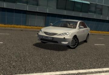 Мод Toyota Camry 2.4 V30 2006 версия 02.02.2022 для City Car Driving (v1.5.9.2)