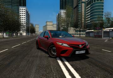 Мод Toyota Camry 3.5 (XV70) версия 25.02.2021 для City Car Driving (v1.5.9.2)