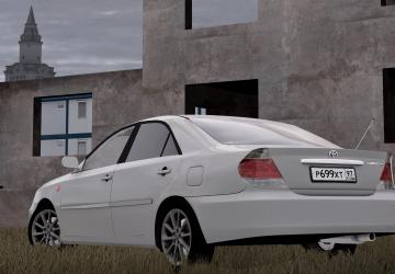 Мод Toyota Camry v30 версия 19.11.19 для City Car Driving (v1.5.7, 1.5.8)