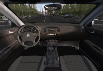 Мод Toyota Camry v30 версия 19.11.19 для City Car Driving (v1.5.7, 1.5.8)