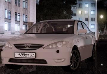 Мод Toyota Camry v30 версия 10.04.21 для City Car Driving (v1.5.9, 1.5.9.2)