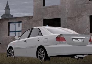 Мод Toyota Camry v30 версия 10.04.21 для City Car Driving (v1.5.9, 1.5.9.2)