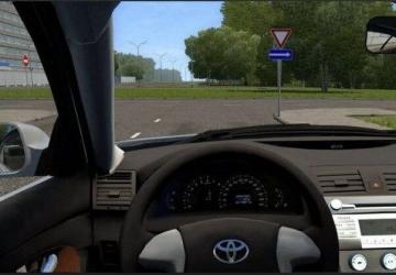 Мод Toyota Camry V40 2008 версия 1.0 для City Car Driving (v1.5.9.2)