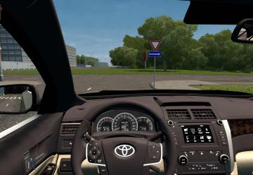 Мод Toyota Camry V50 3.5L 2015 версия 16.11.2020 для City Car Driving (v1.5.9.2)