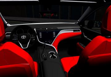 Мод Toyota Camry XSE-70 2018 версия 1.0 для City Car Driving (v1.5.9, 1.5.9.2)