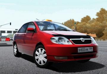 Мод Toyota Corolla E120 2003 версия 1.1 для City Car Driving (v1.5.9.2)