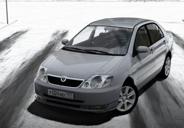 Мод Toyota Corolla E120 2003 версия 1.0 для City Car Driving (v1.5.8)