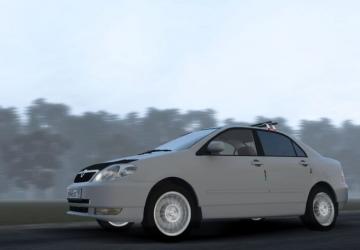 Мод Toyota Corolla E120 2003 версия 1.1 для City Car Driving (v1.5.9.2)